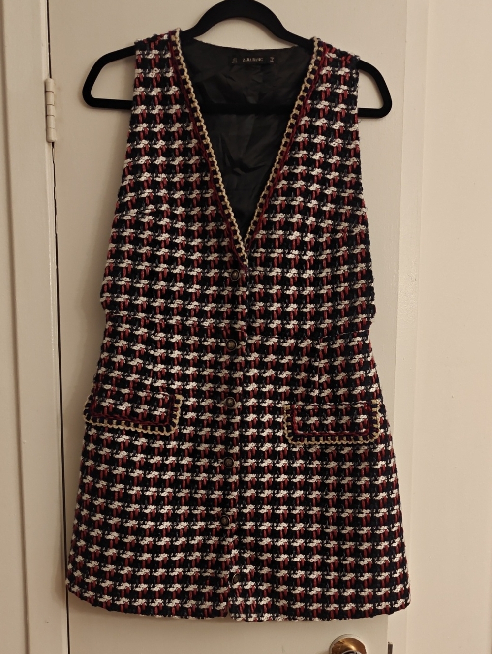 Zara Black Quilted Jacket Lining - Picture 1 of 5